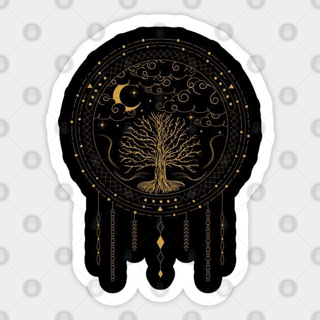 Tree Of Life | Pagan Symbol Sticker by CelestialStudio